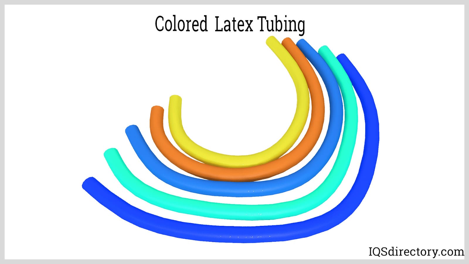 Coloured Latex Tubing